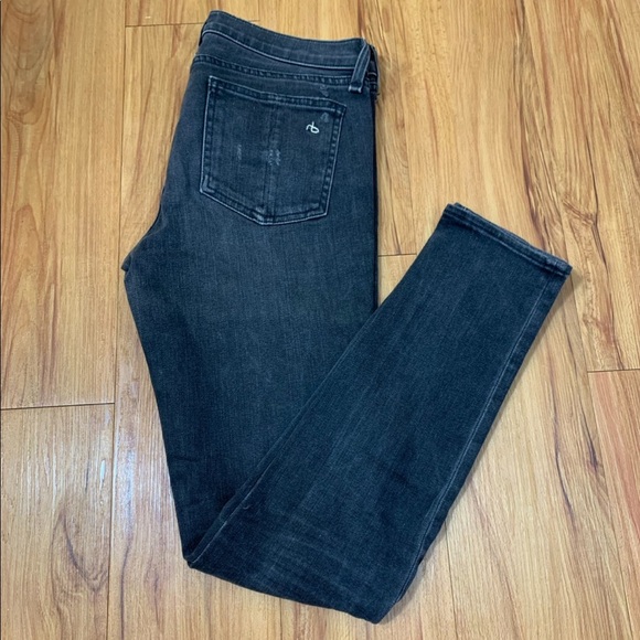 Aritzia Rag & Bone Skinny Distressed Jeans - Picture 4 of 16